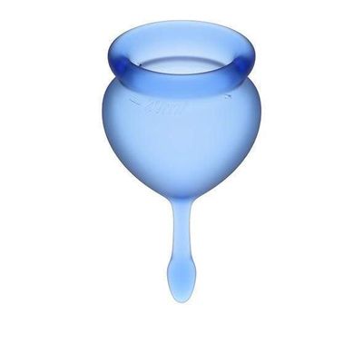 Satisfyer - Feel Good Menstrual Cup Set (Dark Blue)
