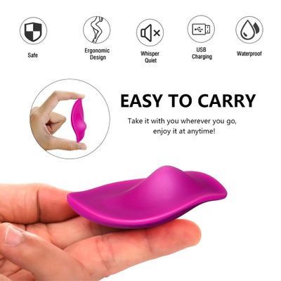 Wireless Remote vibrator Wearable panty Vibrator, vibrators for women Clitoris Stimulator Vibrating panties Sex Toys for Adults