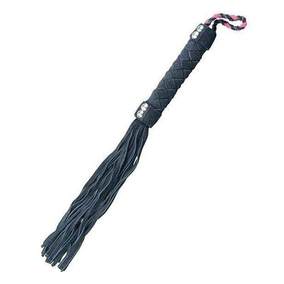 Plesur - Leather Flogger 15" (Black)