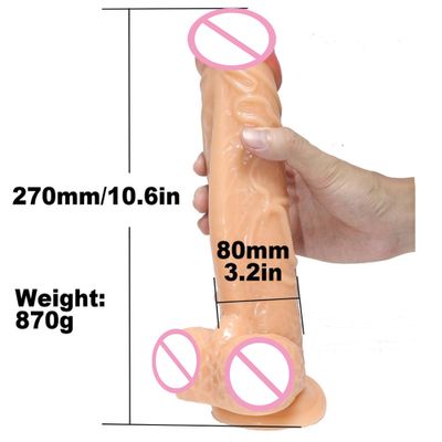 Big Dildo for Women Huge Dildo Realistic Penis Member On Sucker Cock Realistic Toys for Adults Gay