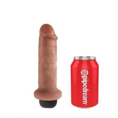 Pipedream - King Cock Squirting Cock 6" (Brown)