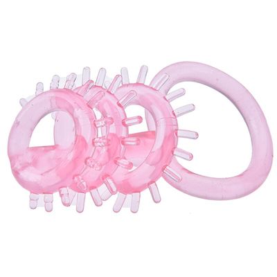 New Master Triple Ticklers Cock Ring Massager Relax Passion Silicone For Men Solar Erotic Extender Delay Ring Sexy Health Care