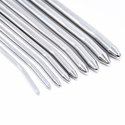 8 Size Steel Catheter Rod Penis Plug Urethral Sound Sex Toys Urethral Dilators Magic Wand For Men Gay Urethra Stimulation