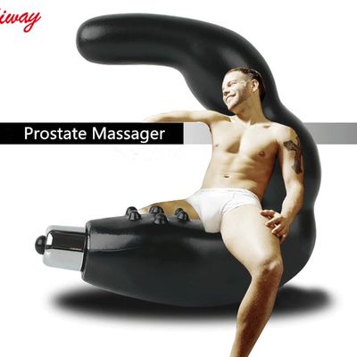 Candiway Waterproof Vibrating Prostate Massager G spot Anal Stimulation Male Masturbation Porn Sex Toy For Man