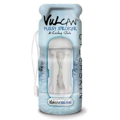 Topco - Vulcan Glide Ice Pussy Stroker with Cooling Glide (Clear)