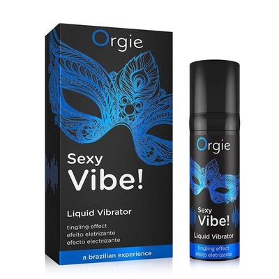 Orgie - Sexy Vibe Liquid Vibrator Gel Tingling Effect 15ml