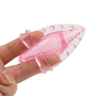 Finger Vibrators Floating Point Tongue Vibration Finger Massager Virgin Flirting Erotic Sex Toys for Women Clitoris Stimulation