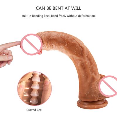 Silicone Realistic Dildo for Women Huge Suction Cup Penis Fake Dick Females Masturbation Toys Erotic Lesbian Adult Sex Machine