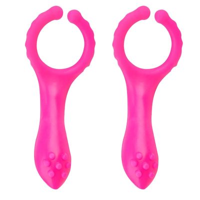 1 x Vibrating Clip New Silicone G spot Stimulate Vibrators Dildo Nipple Clip Masturbate vibrator Adults Sex Toys sex toys men 18