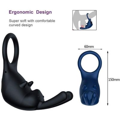Powerful Stimulate Woman's Clit Wearable Enhanced Massager with 10 Vibration Modes for Men Boost Sexual Endurance Achieve Climax