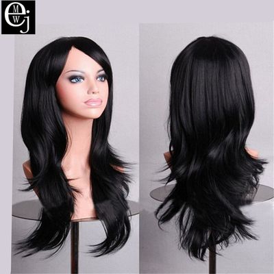 Hair For Sex Doll Cos play 70cm Long Curly Hair Anime Wig For Silicone Sex Doll Wigs For Black Women Sex Dolls Accessories