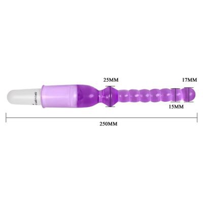 ANAL VIBRATING BEADED STICK FOR ANAL ASS