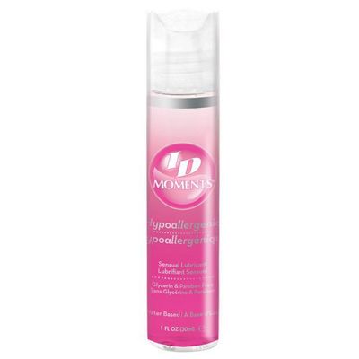 ID Lube - Moments Hypoallergenic Lubricant Pocket Bottle 1 oz (Lube)