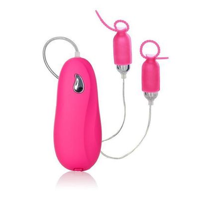 California Exotics - Nipple Play Vibrating Nipple Pleasurizers (Pink)