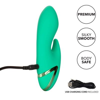 California Exotics - California Dreaming Sierra Sensation Rabbit Vibrator (Green)