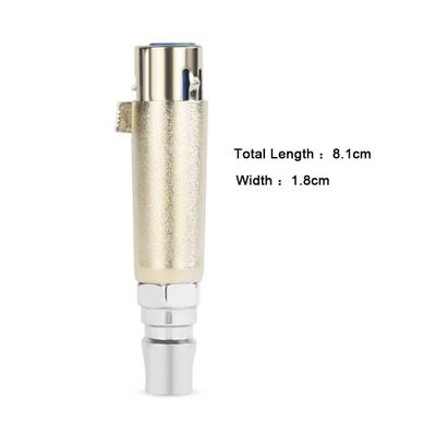 3XLR Connector for Sex Machine with KlicLok System Premium Metal  Love Machine Attachment Connection Adapter Adult Product