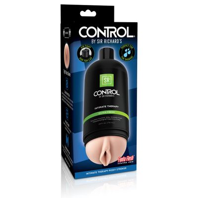 Sir Richards - Control Intimate Therapy Extra Fresh Pussy Stroker (Beige)