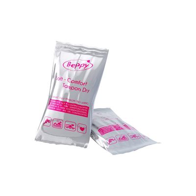 Beppy - Soft Comfort Tampons Without String 8 Pieces (Dry)