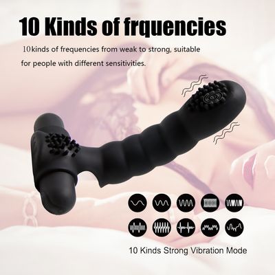 Finger Sleeve Vibrator Female Masturbator G Spot Massage Clit Stimulate Sex Toys For Women Lesbian Orgasm Adult Products