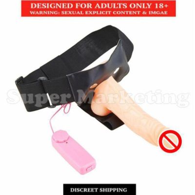 7 Inch Strap On Realistic Solid Penis Dildo With Belt Sex Toy For Women