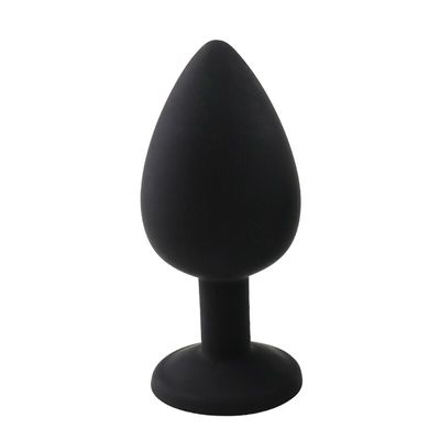 Safe Butt Plug With Crystal Detachable Jewelry massage Anal G Spot Vagina Clitoris Vibrator Erotic Adult Sex Toys For Woman/Men