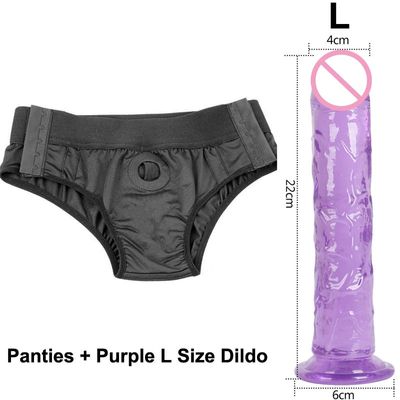 Lesbian Strap-on Dildo underpants Roleplay Ultra Elastic Strap On Dildos Harness For Dildo BDSM Female Adjustable Dildos Panties
