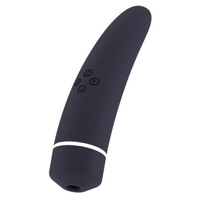Shots - Hiky G Spot & Clitoral Air Stimulator (Black)