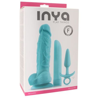 Inya Play Things Dildo, Vibe and Plug Set