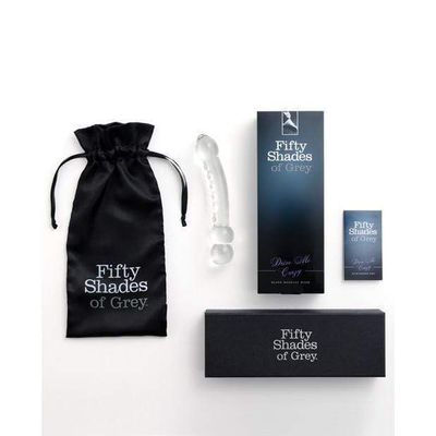 Fifty Shades of Grey - Drive Me Crazy Glass Massage Wand (Clear)