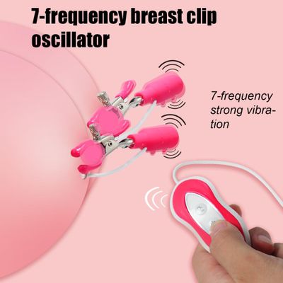 Dingye7 kids of  frequencies Nipple Vibrators for Women Vibrating Nipple Clamps Clitoris Stimulators Massage Women Sex Toys