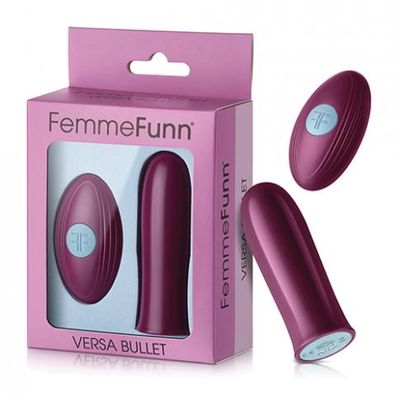 Femme Funn Versa Bullet W/remote &#8211; Dark Fuchsia