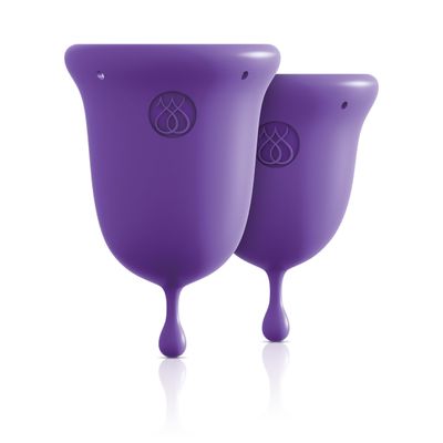 JimmyJane - Intimate Care Menstrual Cups (Purple)