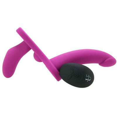 U Strap Double Take Vibrating Dildo & Harness