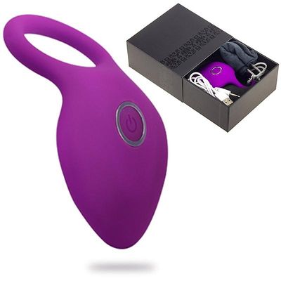 2020 penis ring Cock Ring Vibrating Adult Sex Toy for Couple USB vibro Ring Delay Premature Ejaculation Lock Fine cockring Men