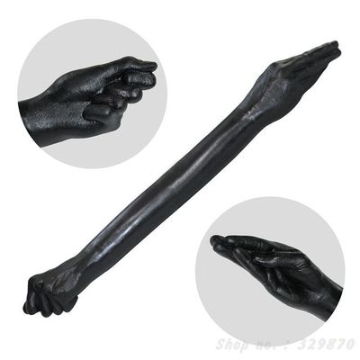 65cm Long Dildo Fisting Dia 7cm Black Fist Dildo, Double Ended Dildo Sex Toys For Woman Lesbian Huge Dildo Anal Dildo Big Penis.