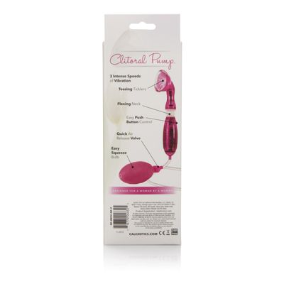 California Exotics - Intimate Pump Advanced Clitoral Pump (Pink)