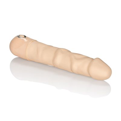 California Exotics - Power Stud Waterproof Rod Dildo Vibrator (Beige)