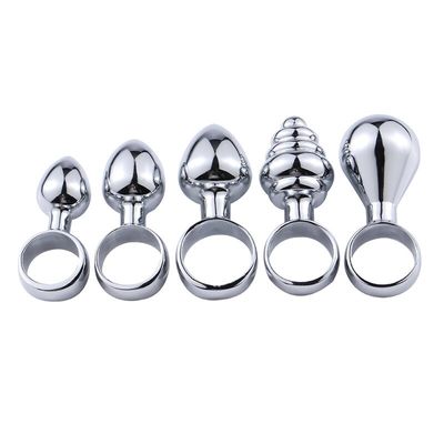 New Player Mini Metal Anal Plug Portable Outdoor Expander Ring Pussy Vagina Masturbator Adult Man Woman Gay Sex Toys SM Products