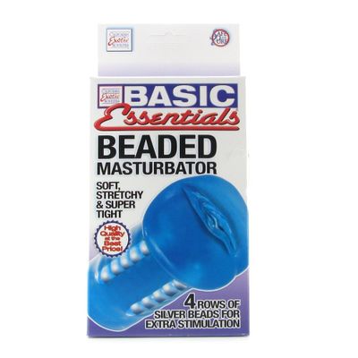 Basic Essentials Beaded Masturbator