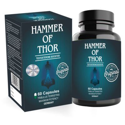 Hammer Of Thor Male Supplement 60 Capsules