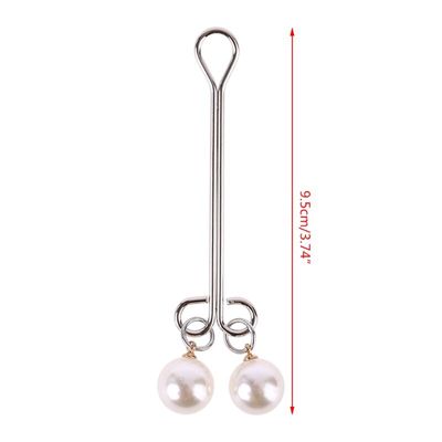 1 Pc Female Sex Toy Steel Labia Clamps Brease Nipple Clitoris Ear Clips Erotic