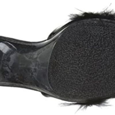 Ellie Sasha Marabou 3" Slip-On