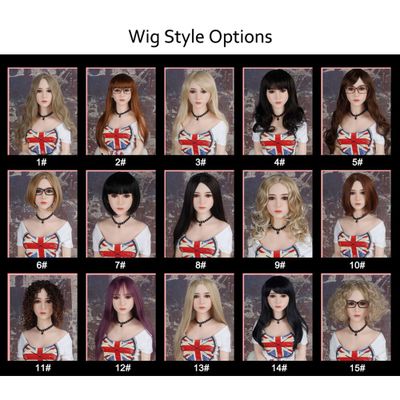 AILIJIA Sex Doll Hair High Quality Wigs for Love Dolls Cosplay