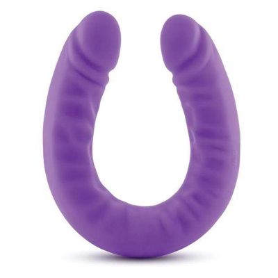 Blush Novelties - Ruse Slim Double Dong 18" (Purple)