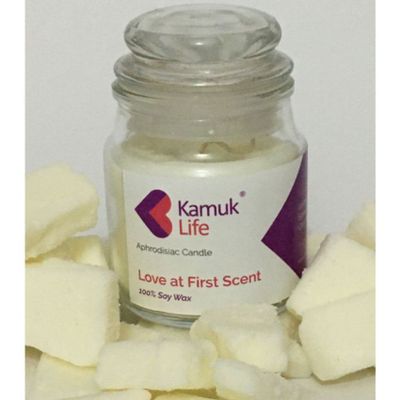 Kamuk Life 100% SOY WAX CANDLE- LOVE AT FIRST SCENT
