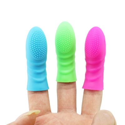 Buy 3pcs lot Finger Sleeve G Spot Massage Clitoris Stimulate Condom