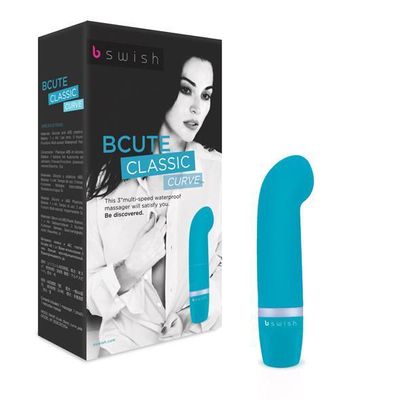 B Swish - Bcute Classic Curve Vibrator (Jade)