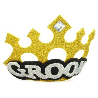 Groom to Be Celebration Crown Set