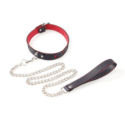 Leather Sponge Bondage Collar Sex Toys Bondage Adult Erotic Games Rivets Adult Slave Collar Leash Bondage Sex Neck Adult Game