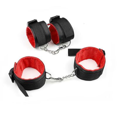 Exotic Accessories Nylon Sex Bondage Set Sexy Lingerie Handcuffs Whip Rope Anal Vibrator Adult Sex Toy for Couples adult toys